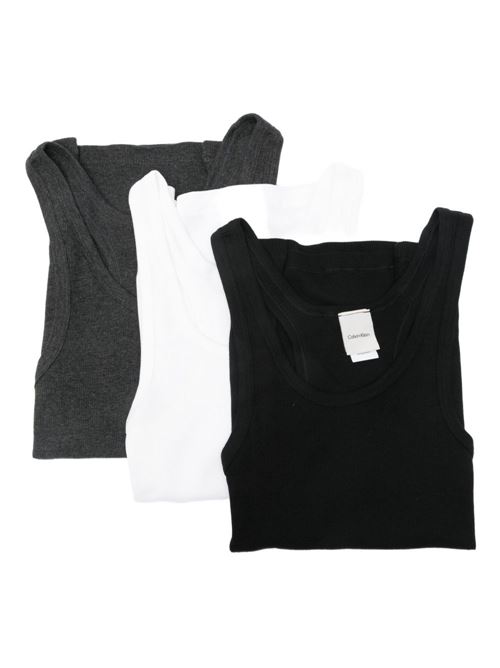 canotta donna three pack Calvin Klein | LV00QS749389T